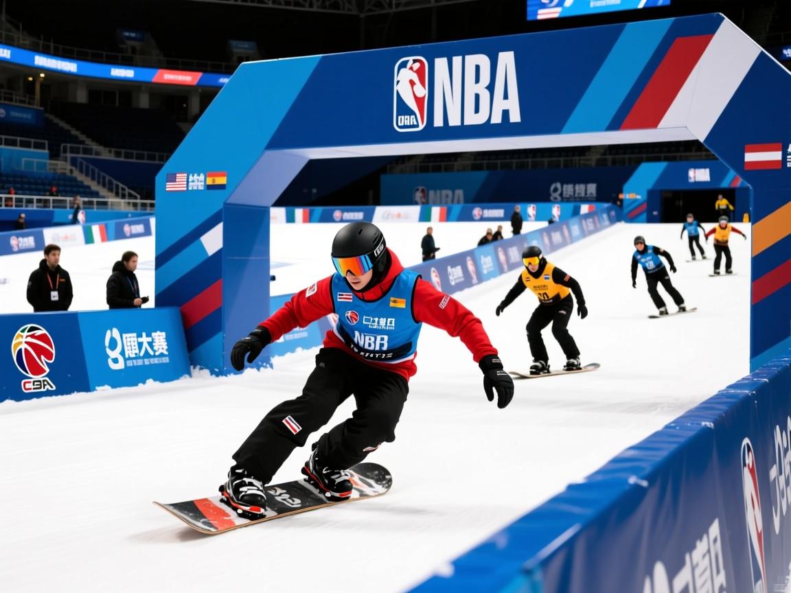 滑雪滑板大赛进入关键阶段，各国选手角逐激烈  第3张